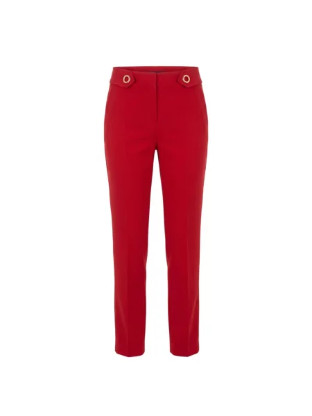 Spodnie Trussardi czerwone