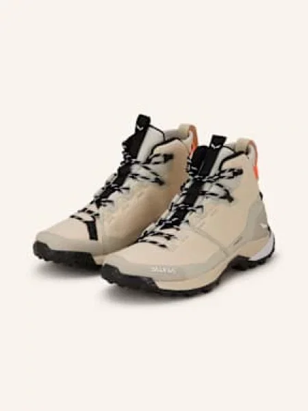 Salewa Turistické Boty Puez 2 Mid Ptx krémová béžová