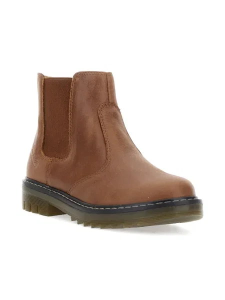 Dětské chelsea boots Pom D'api hnědé