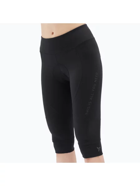 Cyklistické šortky SILVINI Tinella black černé