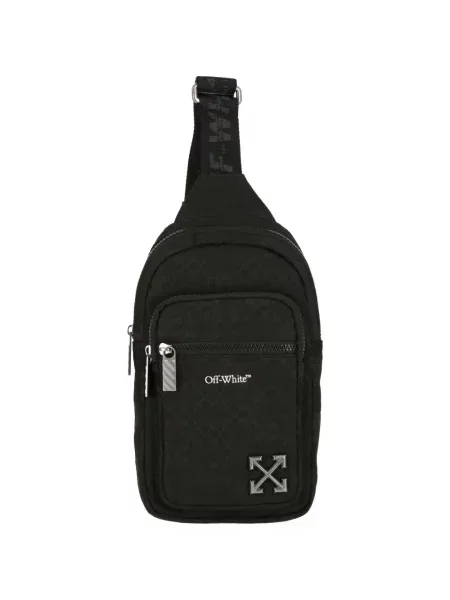 Geantă crossbody Off-white alb | Shopsy.com.ro