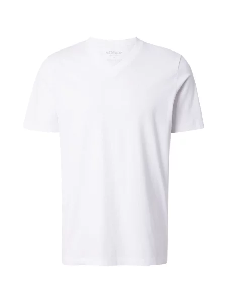 S.Oliver Tricou alb