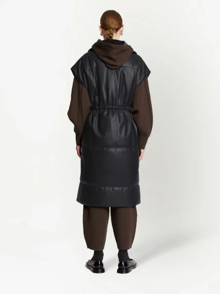 Кожаный елек Proenza Schouler White Label бяло
