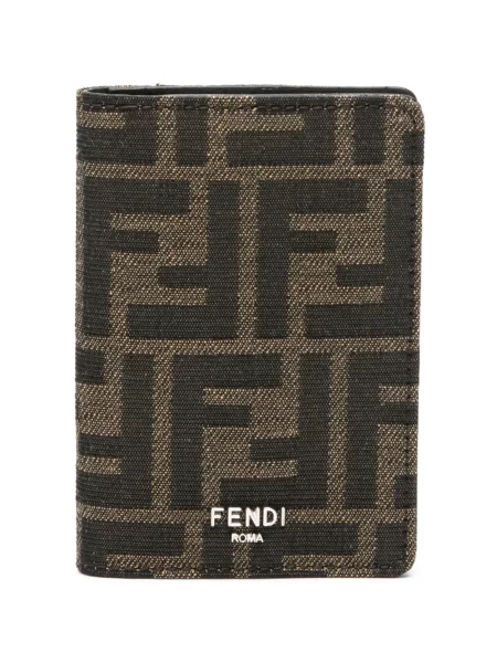Portofel Fendi din piele maro