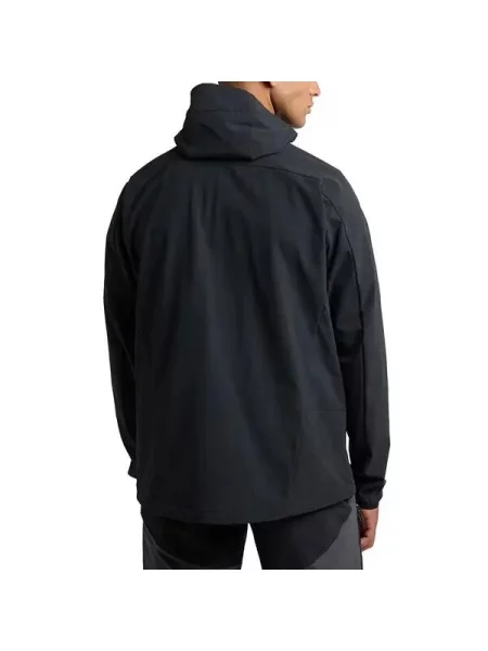 HAGLOFS Kurtka softshell MORAN SOFTSHELL HOOD true black-XL czarna