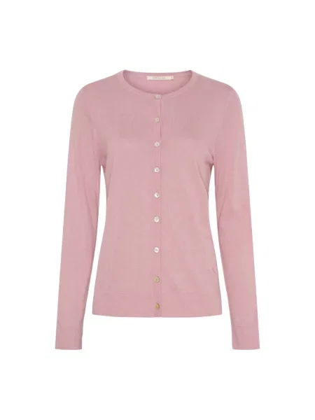 Sweter Btfcph z kaszmiru różowy
