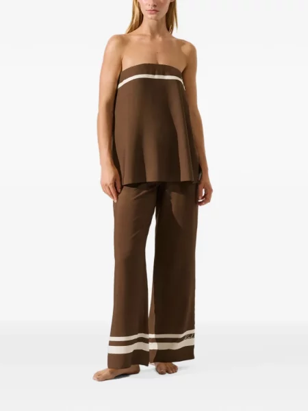 Pantaloni Karl Lagerfeld maro
