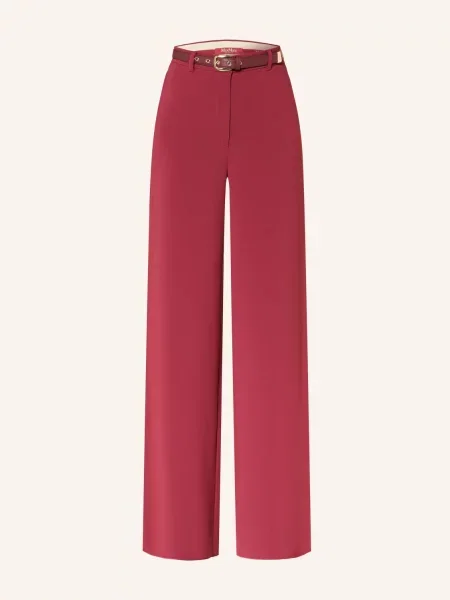 Max Mara Studio Spodnie Typu Marlena Amico rot