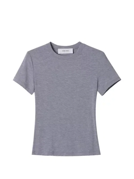 Scurt tricou Ivory Paris gri