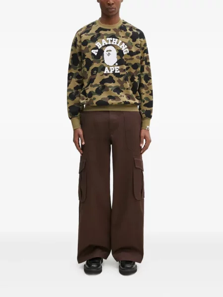 Pantaloni cargo Kenzo maro