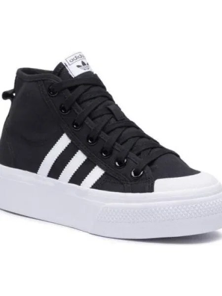 Adidas Originals Tenisi Nizza Platform Mid negru
