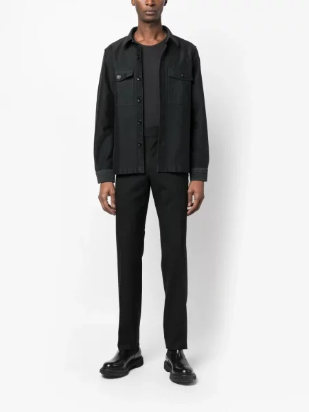 Vilnonės kelnės Tom Ford juoda