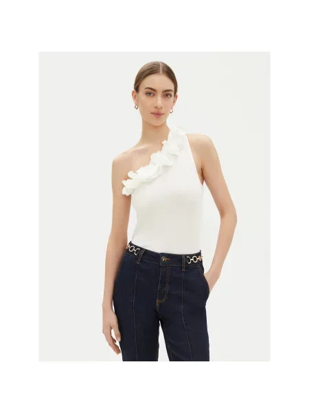 Fracomina Τοπ Εκρού Regular Fit