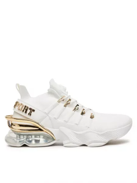 Plein Sport Sneakersy SADS biela