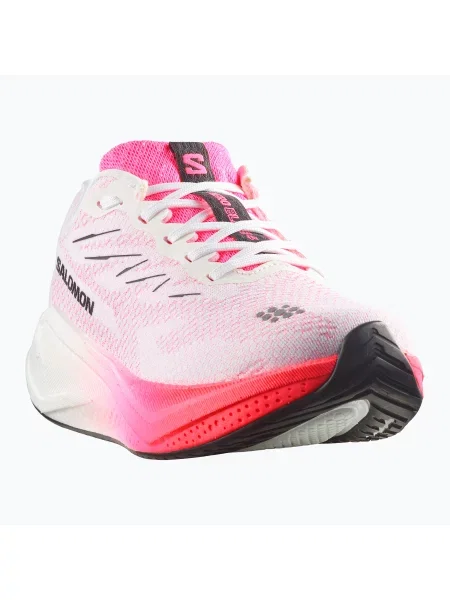 Încălțăminte de alergare pentru femei Salomon Aero Blaze 4 white/knockout pink alb