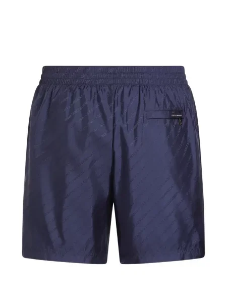 Jacquard bokserice Dolce & Gabbana s autogramom plava