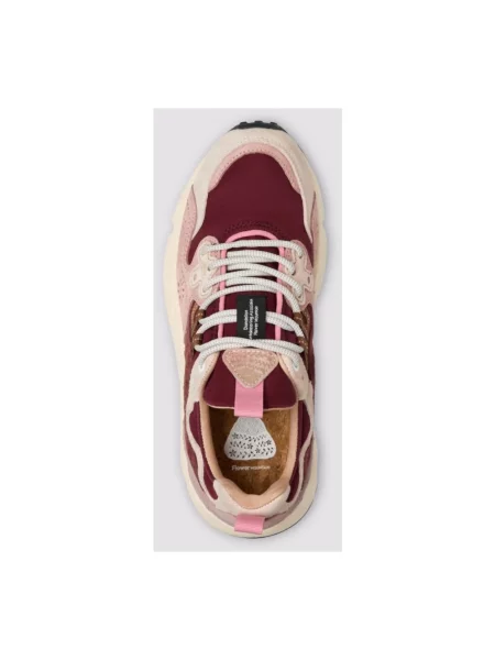 Sneakersy Flower Mountain w kwiatki różowe