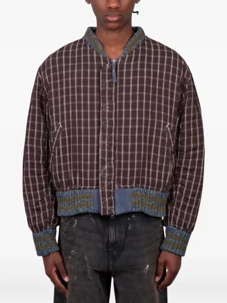 Reversibil geacă bomber Story Mfg. violet