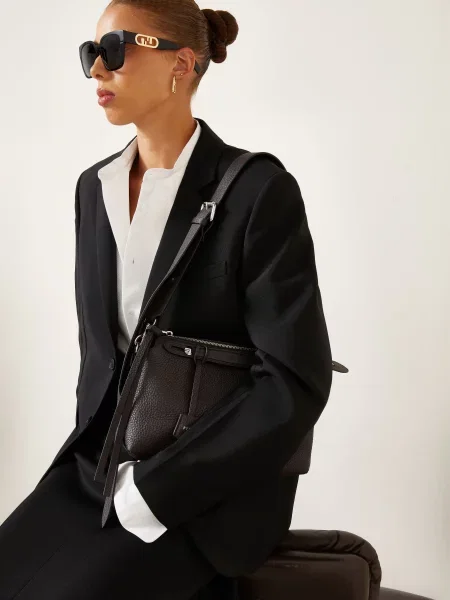 Fendi Kabelka By The Way Soft Medium tmavě hnědá