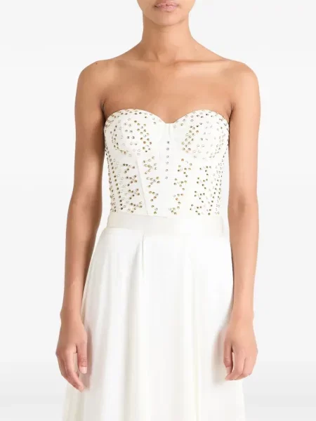 Top Temperley London alb