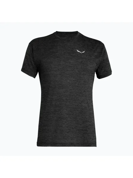 Olcsóbban. Férfi trekking póló Salewa Puez Melange Dry black out melange. Méret: fekete