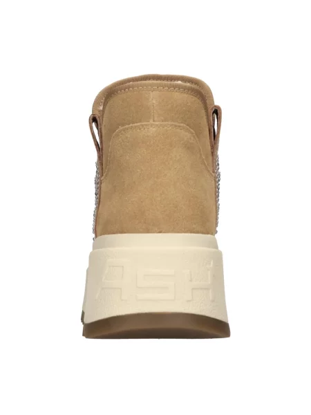 Buty do kostki Ash zamszowe brązowe
