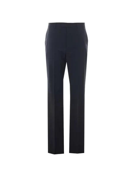 Pantaloni Valentino Garavani cu broderie albastru