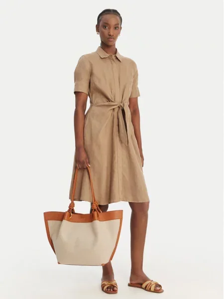 Coccinelle Geantă Coccinellefinn E1 11 01 01 bej