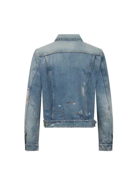 Kurtka jeansowa Dsquared2 niebieska