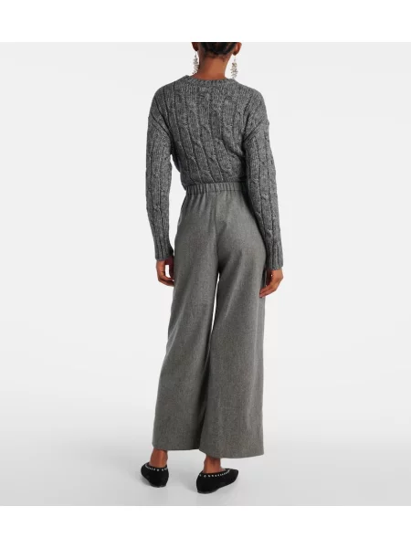 Pantaloni 's Max Mara de lână gri