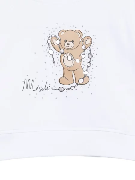 Bluza dziecięca Moschino biała