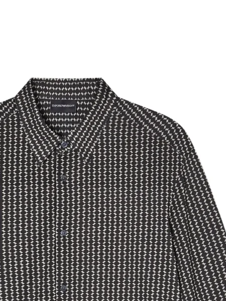 Cămașă Emporio Armani negru