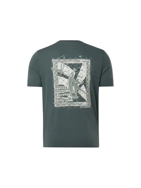 Tricou Reebok Sport scurt verde