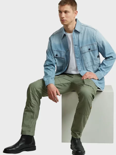 Штани карго G-star Raw зелені