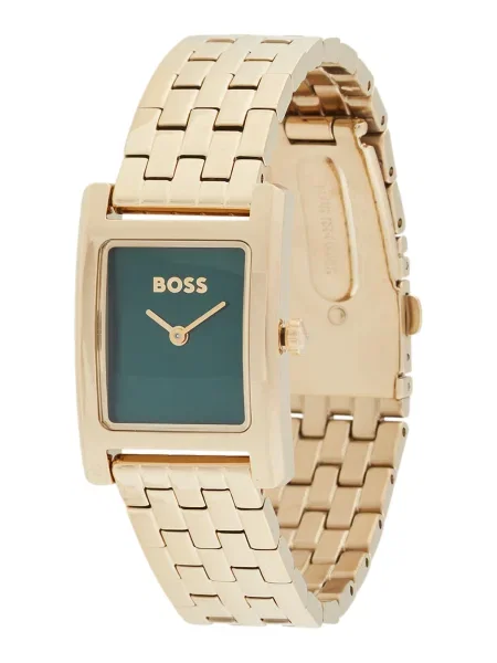 BOSS Ceas analogic auriu / smarald verde