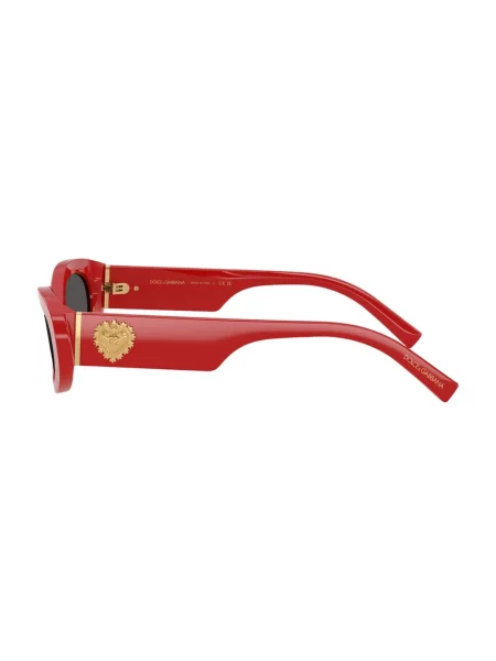 Okulary przeciwsłoneczne Dolce And Gabbana czerwone