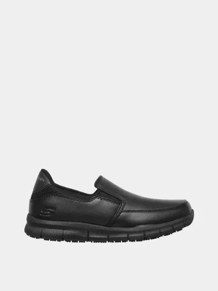 Кожаные кроссовки Skechers синие