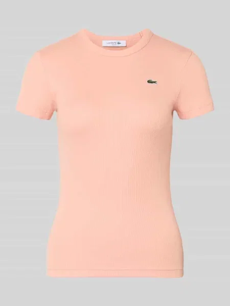T-shirt o kroju Slim Fit z czystej bawełny Lacoste Sport