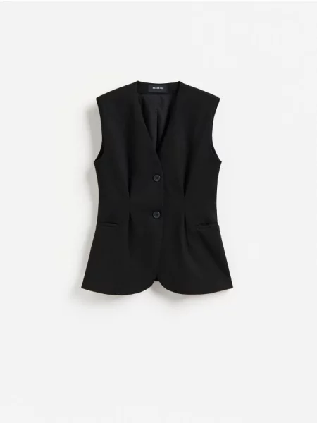 Vestă Reserved negru