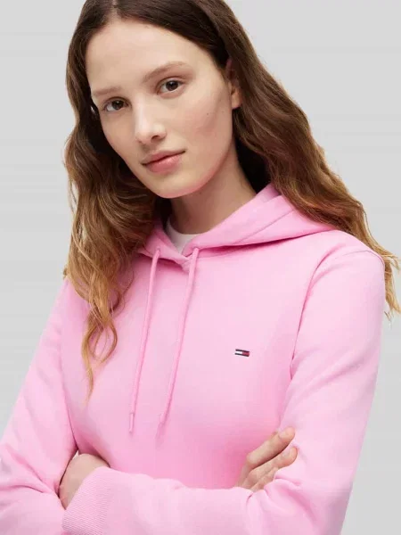 Bluza z kapturem o kroju regular fit z mieszanki bawełny Tommy Jeans