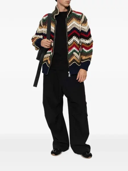 Cardigan Sacai tricotate