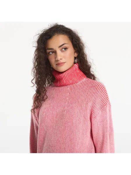 Sweter Desigual Emy Pullover Red S czerwony