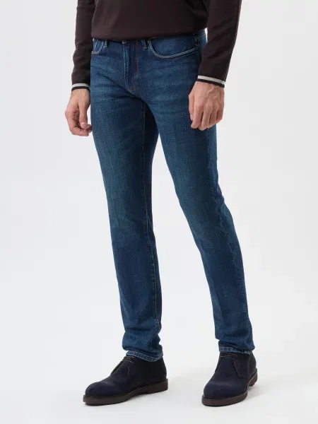 Джинси Emporio Armani сині