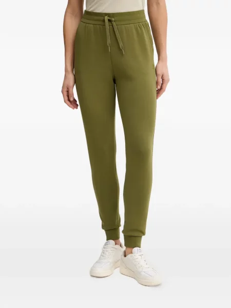 Pantaloni Armani Exchange alergare cu cordon verde