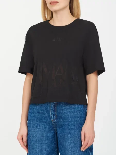 Футболка Armani Exchange чорна