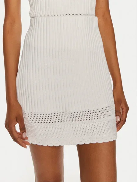 United Colors Of Benetton Fustă mini alb