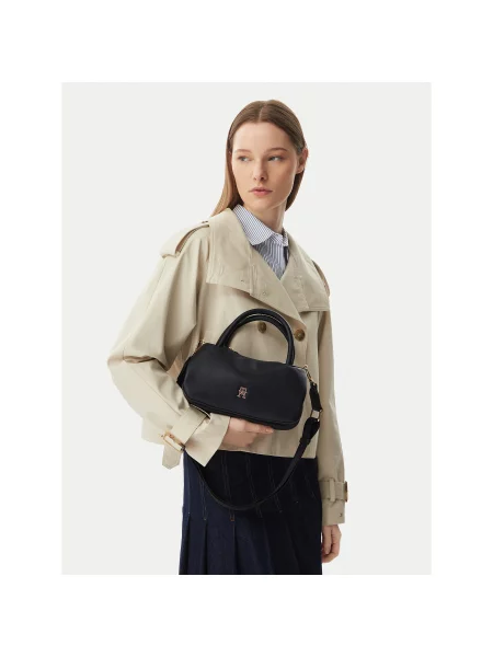 TOMMY HILFIGER Ručna torbica crna