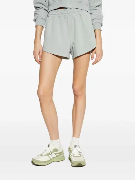 Pantaloni scurți Moschino cu autograf albastru