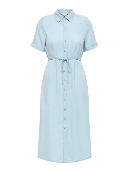 ONLY Rochie tip bluză ONLCHARIS deschis albastru