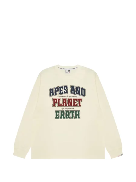 Lung tricou Aape By A Bathing Ape cu imagine